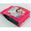 flat bottom plastic frozen food grade packaging bags